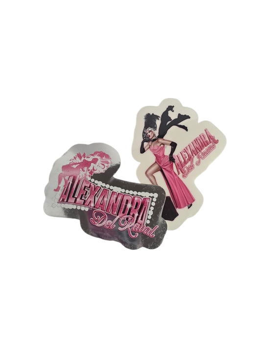 Pack de stickers MEET THE QUEENS Y LA MUÑECA